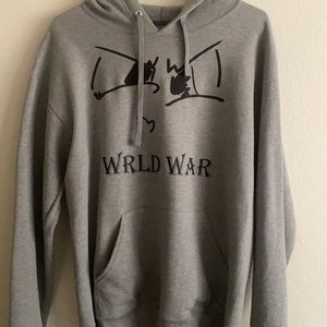 WRLD WAR HOODIE .THIS IS MY BRAND@WRLDWAR ON INSTA .Hope you enjoy to support 🤍